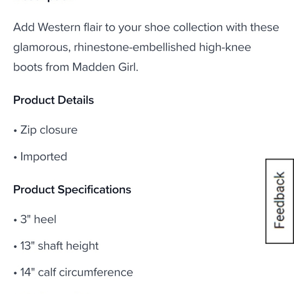 Madden Girl Sparkly Boots - Picture 5 of 16